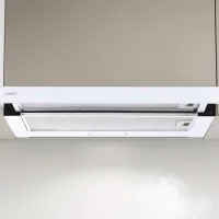 Hotă Candy CBT625/2W/1 Telescopică/ White/ Inox photo 3