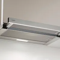 Hotă Candy CBT625/2X/1 Telescopică/ Inox/ Gray photo 5