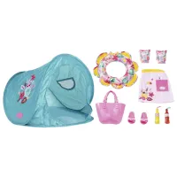 Set Zapf Baby Born Holiday Beach 829257  accesorii pentru păpuși / 3+