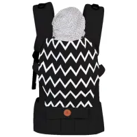 Marsupiu pentru copii Cangaroo Moni Explorer (3800146270827) 15 kg / Black photo 2