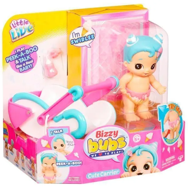 Кукла Little Live Pets Bizzy Bubs 28476  малыш / 5+ photo 4 Кукла Little Live Pets Bizzy Bubs 28476  малыш / 5+ photo 4