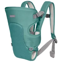 Marsupiu pentru copii Kikka Boo Myra Mesh (3800171210850) 9 kg / Mint