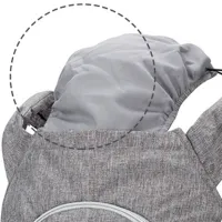 Marsupiu pentru copii Kikka Boo Hoody (31108010004) 15 kg / Mint photo 3