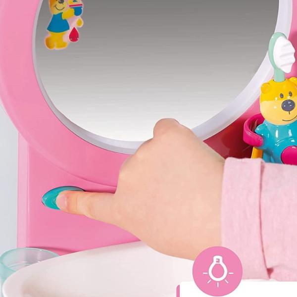 Mobilier pentru păpușă Zapf Baby Born Bath Toothcare Spa 831953  chiuvetă / 3+ photo 3