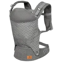 Переноска для детей Lionelo Margareet Wave (5903771700795) 20 кг / Серый