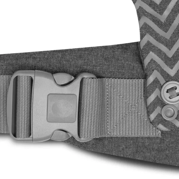 Marsupiu pentru copii Lionelo Margareet Wave (5903771700795) 20 kg / Gray photo 5