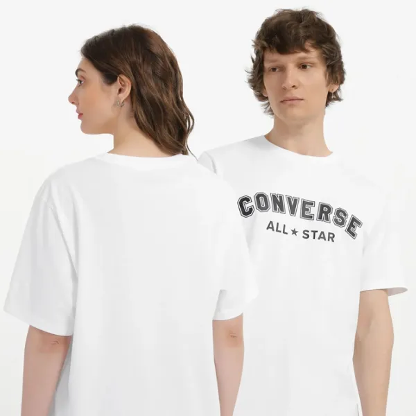 Футболка унисекс Converse CO10024566113  XXL / Белый photo 2