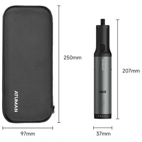 Polizor Xiaomi Duka ATuMan EP2 Grinding Graver / / Black photo 5