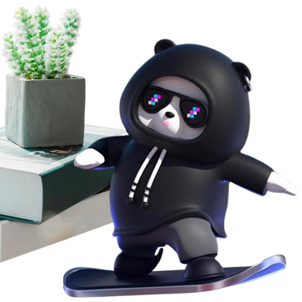 Jucării decorative Fancemot Sliding Skateboard Swing Bear / / pe grila de ventilare photo 3