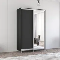 Dulap Mobildor-Lux Aron 140 x 60 x 230 / PAL / Antracit photo 3