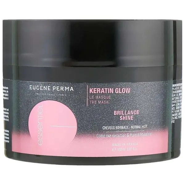 Кератин Eugene Perma Essentiel Keratin Glow Mask Профессиональная / 1 photo 1 Кератин Eugene Perma Essentiel Keratin Glow Mask Профессиональная / 1 photo 1