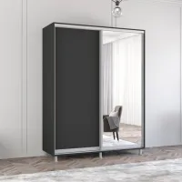 Dulap Mobildor-Lux Aron 150 x 60 x 230 / PAL / Antracit photo 2