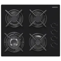 Газовая варочная панель Daewoo BH6GKR41BNM Закаленное стекло / Черный