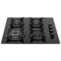 Plită încorporabilă pe gaz Daewoo BH6GKR41BNM Sticlă călită / Black photo 3