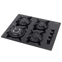 Plită încorporabilă pe gaz Daewoo BH6GKR41BNM Sticlă călită / Black photo 4