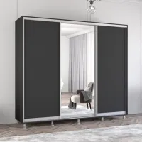 Dulap Mobildor-Lux Aron 270 x 60 x 230 / PAL / Antracit photo 2