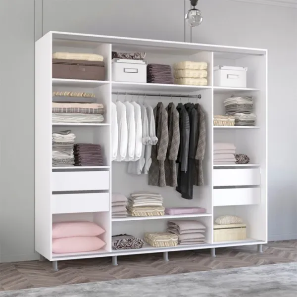 Dulap Mobildor-Lux Aron 260 x 60 x 210 / PAL / Antracite photo 2