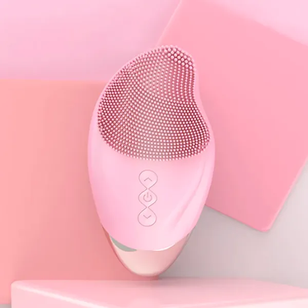Aparat de curățare a feței Ultrasonic JMY-104 Pink photo 2
