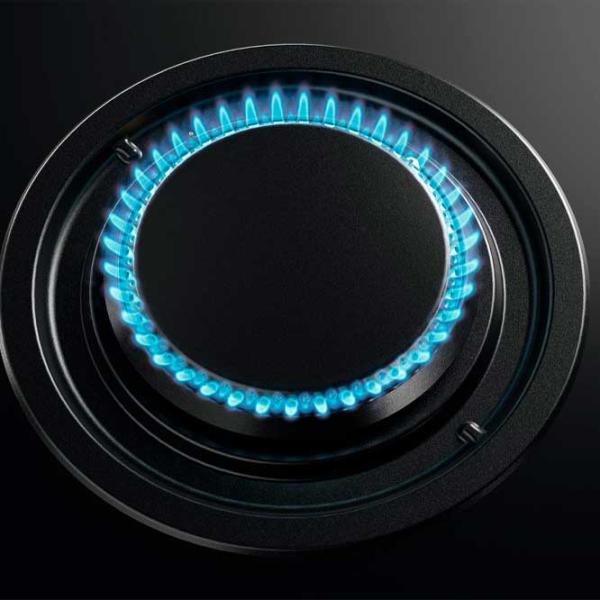 Plită încorporabilă pe gaz AEG HKB64453NB Sticlă călită / Black photo 6