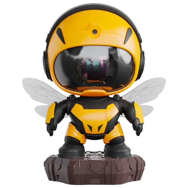 Проектор звезд Starry Sky Transformers Bee Colorful Star  3+ / Черный Желтый photo 1