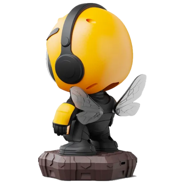 Проектор звезд Starry Sky Transformers Bee Colorful Star  3+ / Черный Желтый photo 8