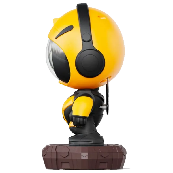 Проектор звезд Starry Sky Transformers Bee Colorful Star  3+ / Черный Желтый photo 9