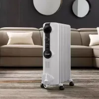 Calorifer electric cu ulei DeLonghi TRRS 0920 2000 W / White photo 5