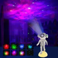 Proiector de stele Starry Sky Moon Landing XD-50 3+ / Black White photo 3