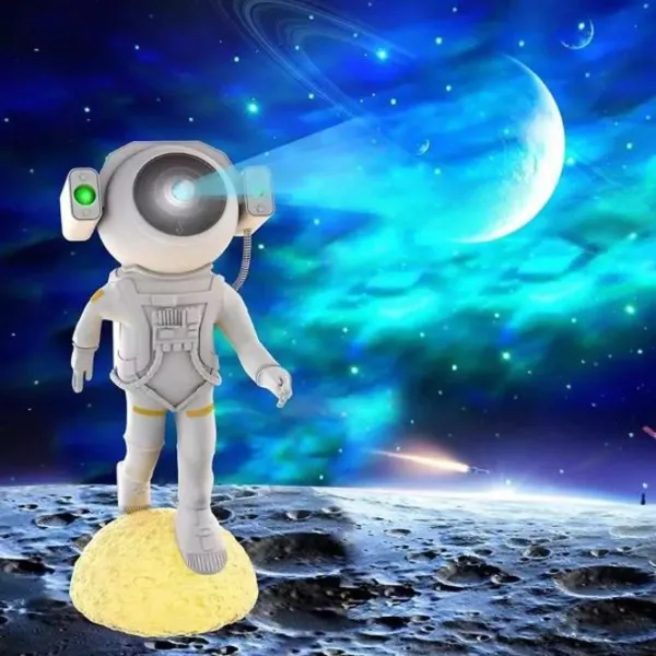 Проектор звезд Starry Sky Moon Landing XD-50  3+ / Черный Белый photo 5