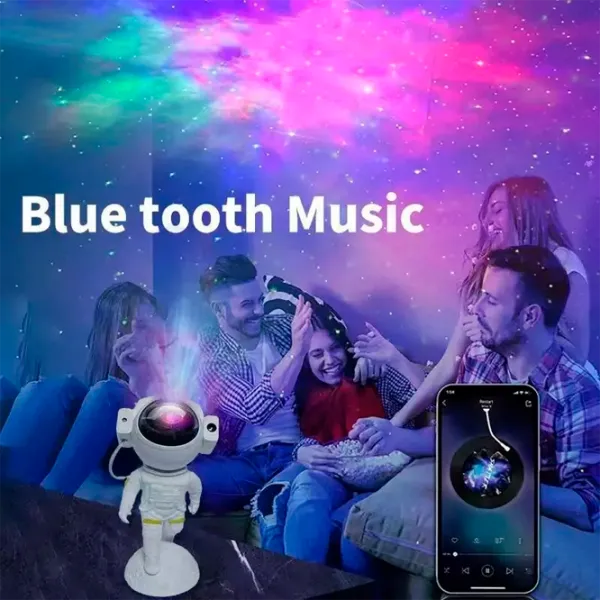 Проектор звезд Starry Sky Moon Landing XD-50  3+ / Черный Белый photo 6