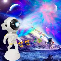 Proiector de stele Starry Sky Moon Landing XD-50 3+ / Black White photo 8