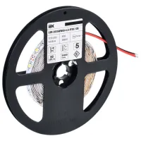Светодиодная лента IEK LSR-2835WW60-4,8-IP20-12В 5 м / Белый photo 2
