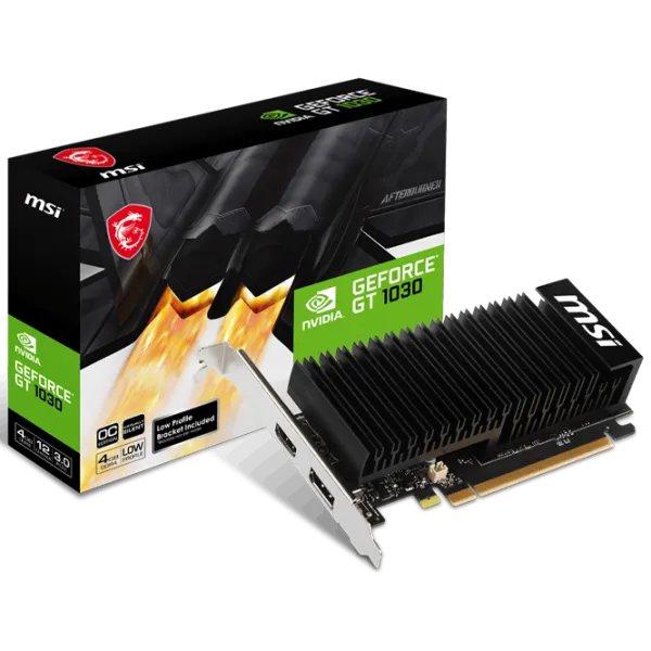 Видеокарта MSI GeForce GT 1030 4GHD4 LP OC PCI Express x16 3.0 / 4 ГБ photo 5
