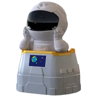 Проектор звезд Starry Sky Astronaut Outbound  3+ / Черный Белый