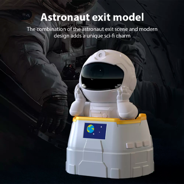 Проектор звезд Starry Sky Astronaut Outbound  3+ / Черный Белый photo 3