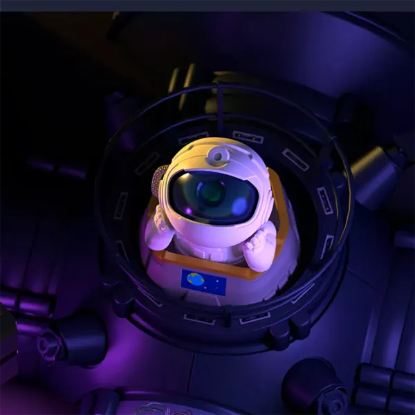 Проектор звезд Starry Sky Astronaut Outbound  3+ / Черный Белый photo 4