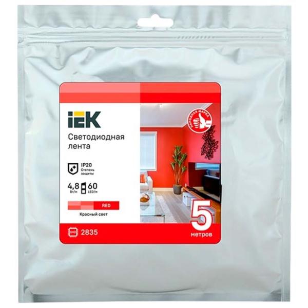 Bandă Led IEK LSR-2835R60-4,8-IP20-12В 5 m / Red photo 1 Bandă Led IEK LSR-2835R60-4,8-IP20-12В 5 m / Red photo 1