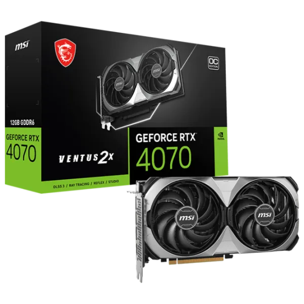 Видеокарта MSI GeForce RTX 4070 VENTUS 2X E1 OC PCI Express 4.0 / 12 ГБ photo 5