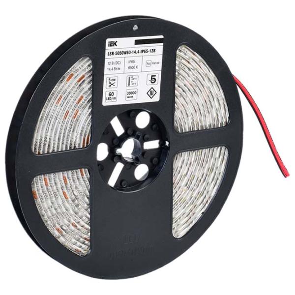 Bandă Led IEK LSR-5050W60-14,4-IP65-12В 5 m / White photo 2 Bandă Led IEK LSR-5050W60-14,4-IP65-12В 5 m / White photo 2