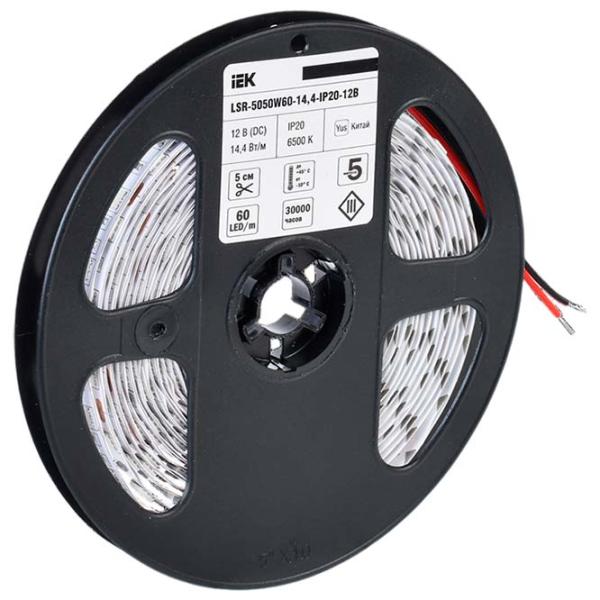 Bandă Led IEK LSR-5050W60-14,4-IP20-12В 5 m / White photo 2 Bandă Led IEK LSR-5050W60-14,4-IP20-12В 5 m / White photo 2
