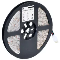 Светодиодная лента IEK LSR-5050RGB30-7,2-IP65-12В 5 м / РГБ photo 3