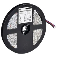 Светодиодная лента IEK LSR-5050RGB60-14,4-IP20-12V 5 м / РГБ photo 2