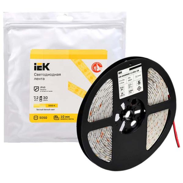 Bandă Led IEK LSR-5050WW30-7,2-IP65-12V 5 m / White photo 4 Bandă Led IEK LSR-5050WW30-7,2-IP65-12V 5 m / White photo 4