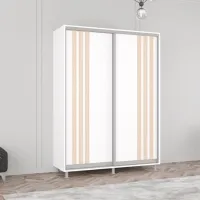 Dulap Mobildor-Lux Aron 150 x 60 x 220 / PAL / Alb photo 3