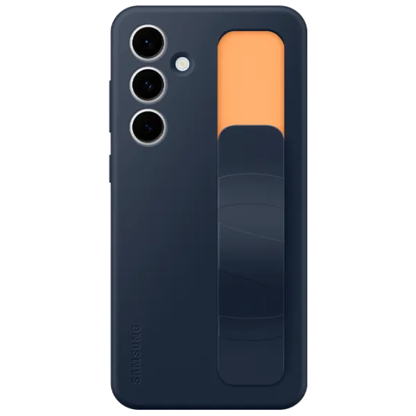 Husă pentru smartphone Samsung Galaxy S24 FE Samsung / Standing Cover / TPU / Dark Blue photo 3