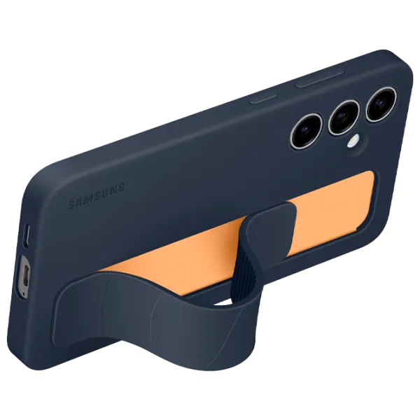 Husă pentru smartphone Samsung Galaxy S24 FE Samsung / Standing Cover / TPU / Dark Blue photo 4