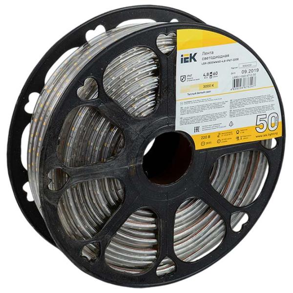 Bandă Led IEK LSR-2835WW60-4,8-IP67-220В 50 m / White photo 1 Bandă Led IEK LSR-2835WW60-4,8-IP67-220В 50 m / White photo 1