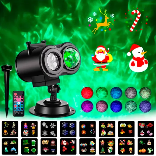 Proiector LightWave Double Tube Water Pattern Multicolor /  photo 3