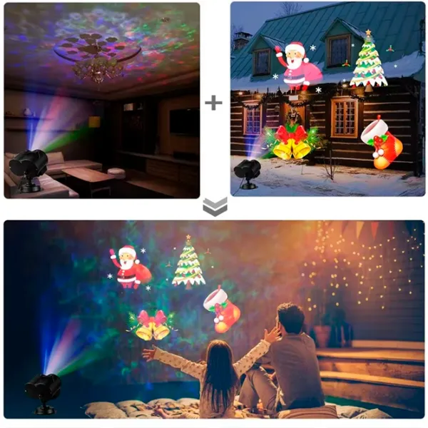 Proiector LightWave Double Tube Water Pattern Multicolor /  photo 9