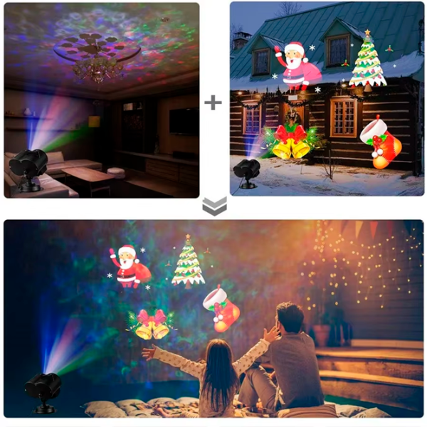 Proiector LightWave Double Tube Water Pattern Multicolor /  photo 9